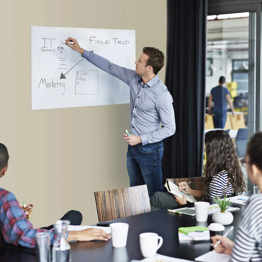 Гибкие Магнитные этикетки для белой доски стираемые наклейки офиса школы дома