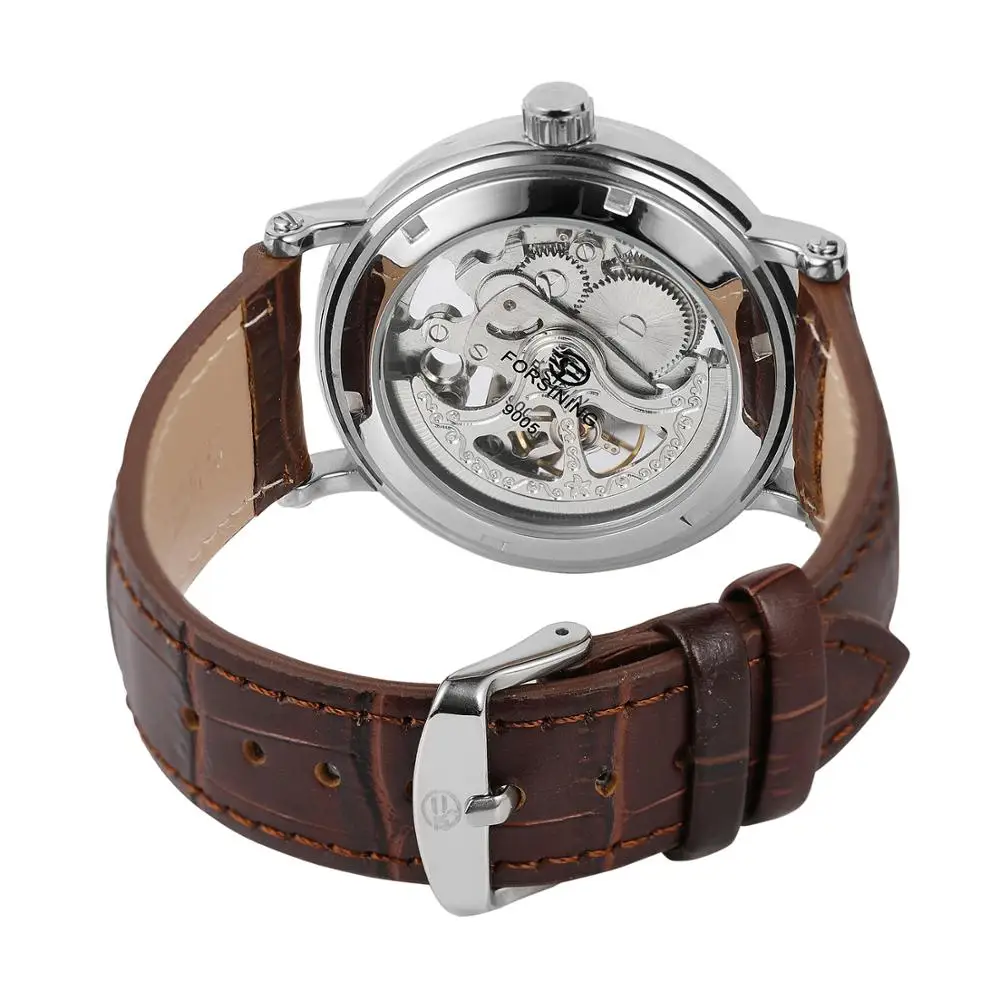 FORSINING-Casual-simple-men-s-automatic-mechanical-watch-round-hollow-dial-silver-case-brown-leather-strap (3)