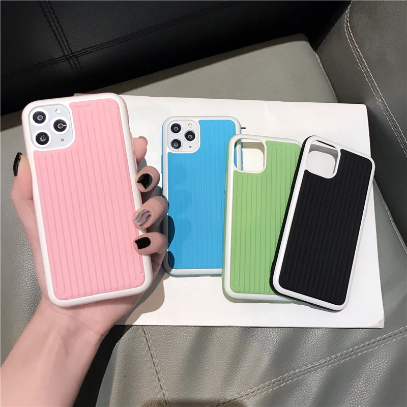 Дорожный Чехол из ТПУ для iPhone 6 6s 7 8 Plus X XR XS Max мягкий силиконовый защитный чехол