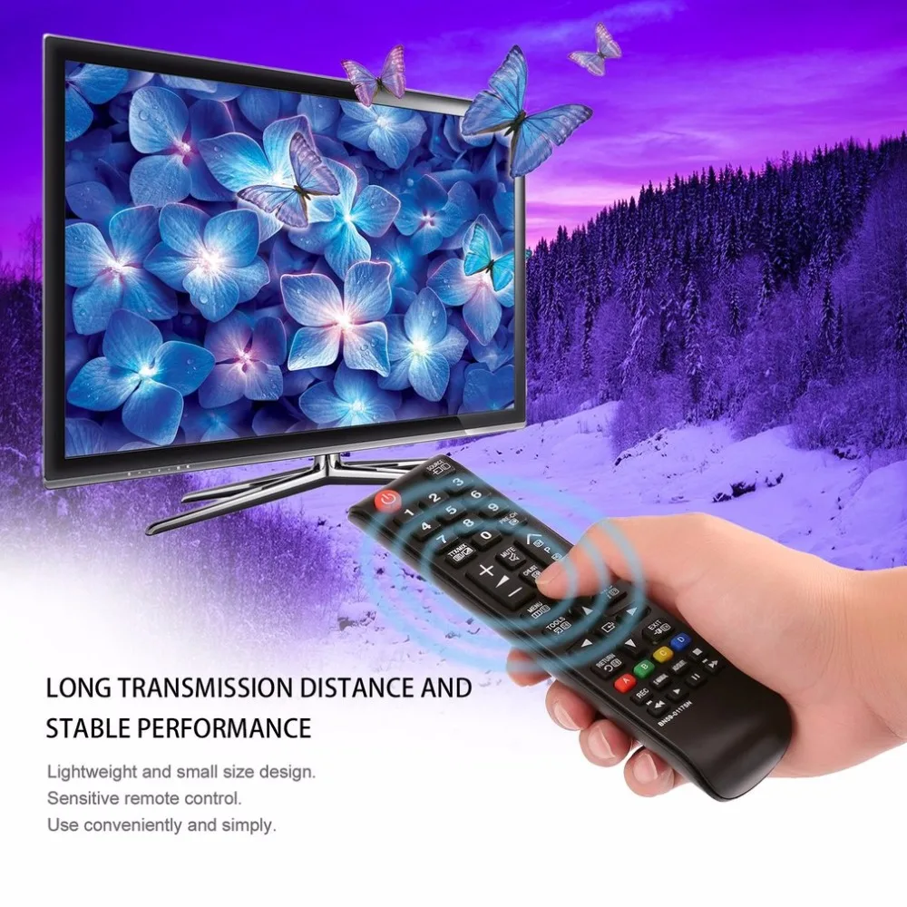 Пульт дистанционного управления для samsung BN59-01175N светодиодный ЖК-телевизор DVD VCR 42 кнопки дистанционного управления