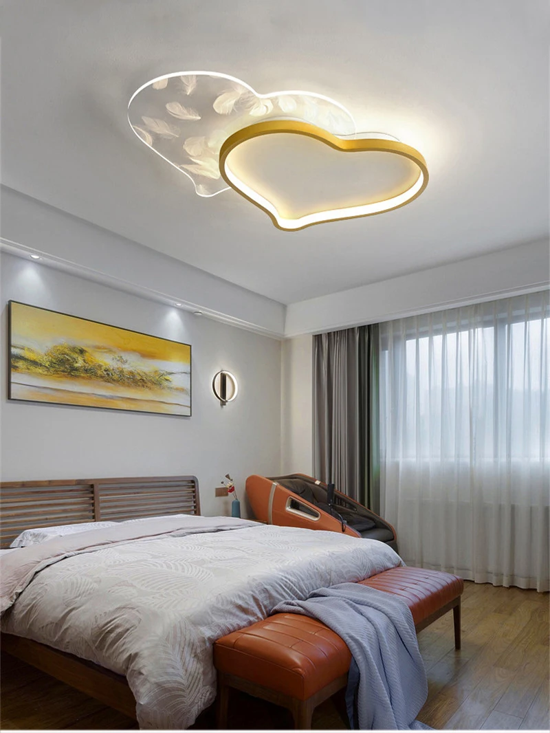 heart ceiling light