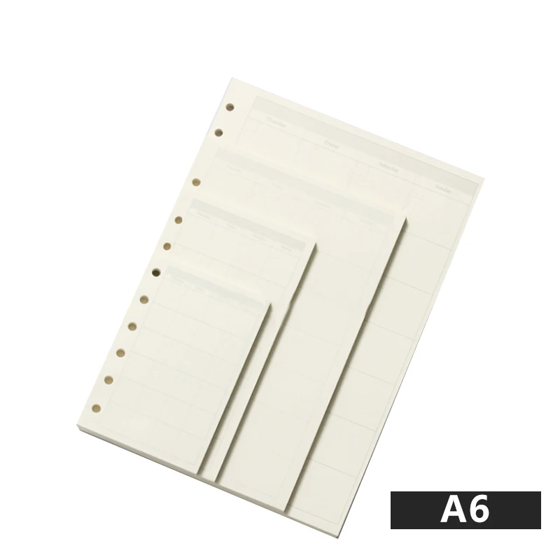 A6JournalRefillsNotebookFillerPaperNarrowRuled2017PlannerTo