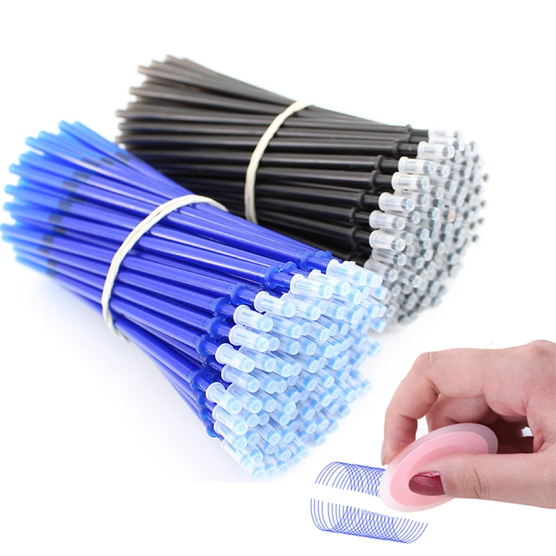 

3/20 Pcs/lot Erasable Pen 0.5mm Colorful Ink Erasable Pen Refills for School Office Writing Supplies Kawaii Student Stationery