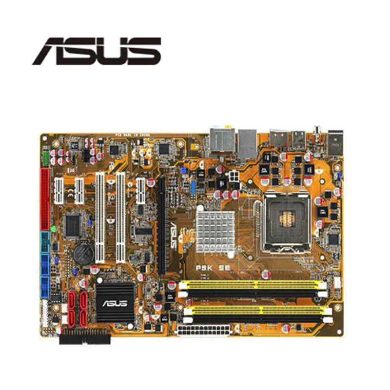 Для Asus P5K SE настольная материнская плата P35 Socket LGA 775 DDR2 оригинальная б/у материнская плата в продаже