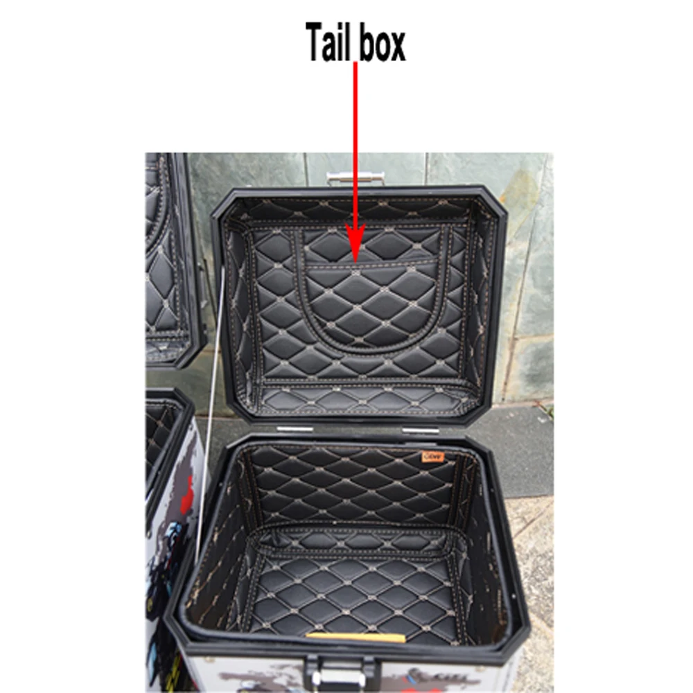 

Car Luggage Box Tail Case Trunk Side Saddlebag Inner Bag Fiber Textured Leather For R1200GS/LC Adventure F800 R1250GS ADC LC