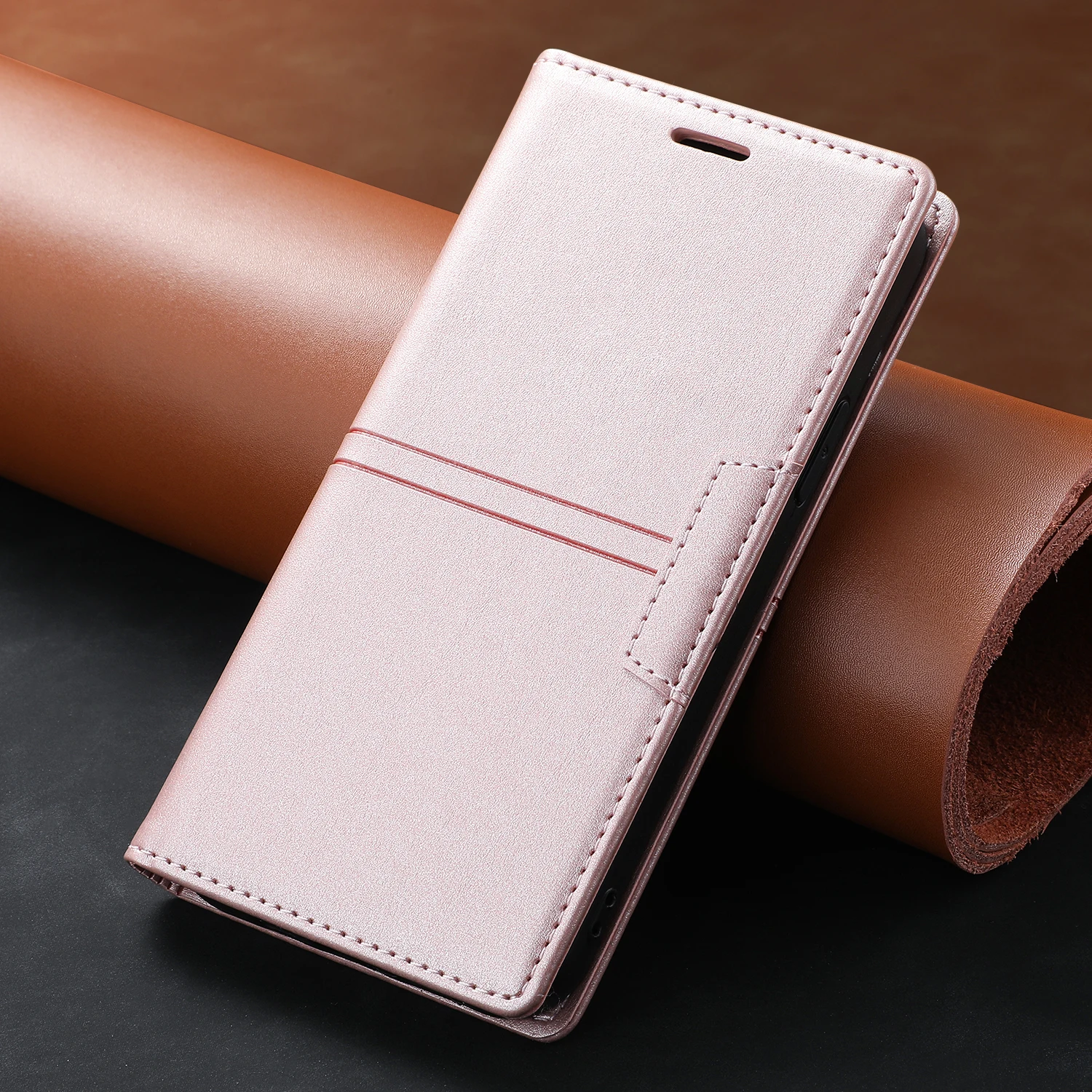 Ledertasche für Samsung A14 A34 A54 A24 A13 A23 A33 A53 A73 A15 A05S Galaxy A32 A52 A22 A42 A12 A72 A04S A03S Flip Wallet Cover – Detail 13