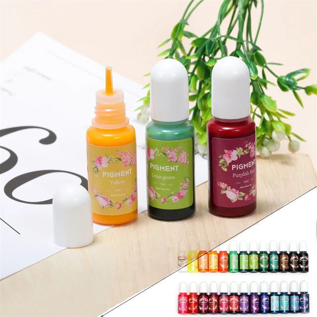 Epoxy Resin Pigment Epoxy UV Resin Dye Liquid Transparent For UV Resin  Coloring DIY Resin Jewelry Making Art Paint Crafts - AliExpress