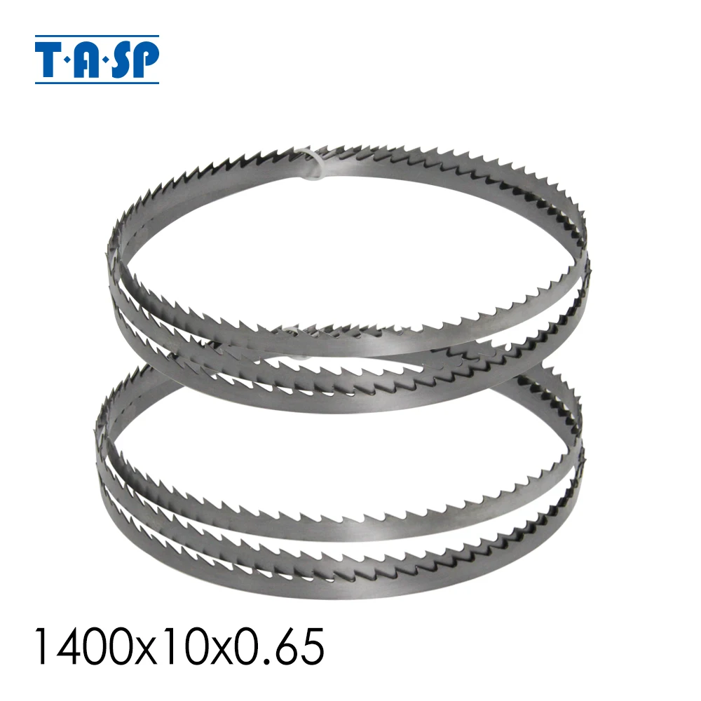 Tasp 2pcs Band Saw Blade 1400 X 10 X 0 