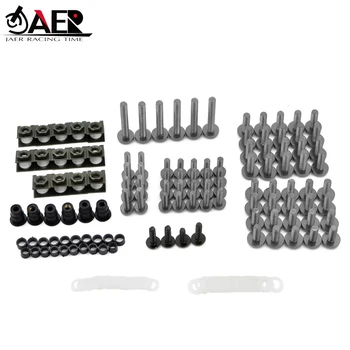 

JAER Universal Fairing Bolt Kit Fastener Clips Bodywork Screws for Honda CBR600 F F2 F3 F4 F4i CBR 600RR 900RR 929RR 954RR