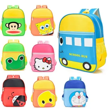 

Customizable 2020 new animal children backpack brand design girl boy backpack schoolbag kindergarten cartoon schoolbag