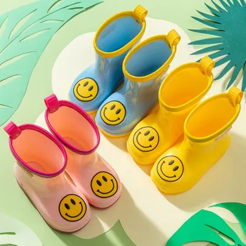 

Children Rain Boots Rainy Season Shoes Cartoon Dinosaur Net Red Children's Shoes 2020 Spring Summer New Boys Girls Rain Boots