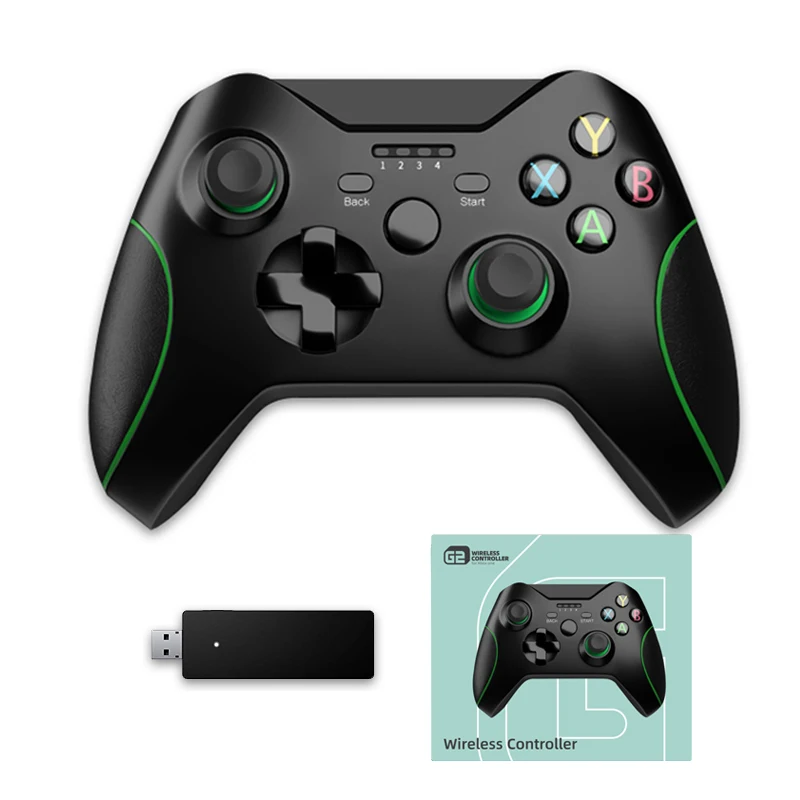 Data Frog 2.4GHz Wireless Gamepad Joystick Control For XBox One Controller For Win PC For PS3/Xbox Series X S Controller 