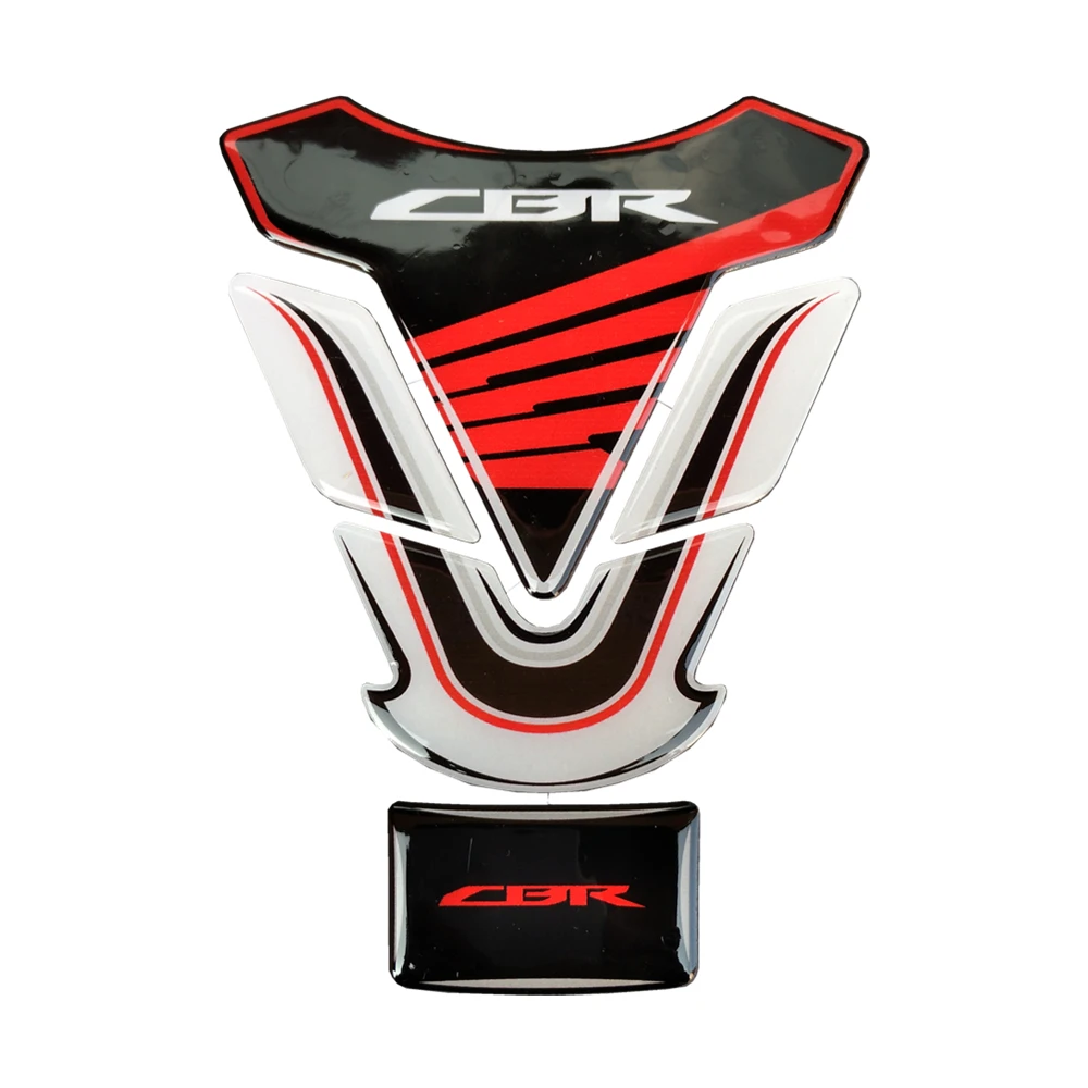 3D Смола высокого качества наклейка для Honda CBR 250RR 600RR 900RR 1000RR 650F 500R топливный бак Pad Fireblade Защитная Наклейка - Цвет: 10 style