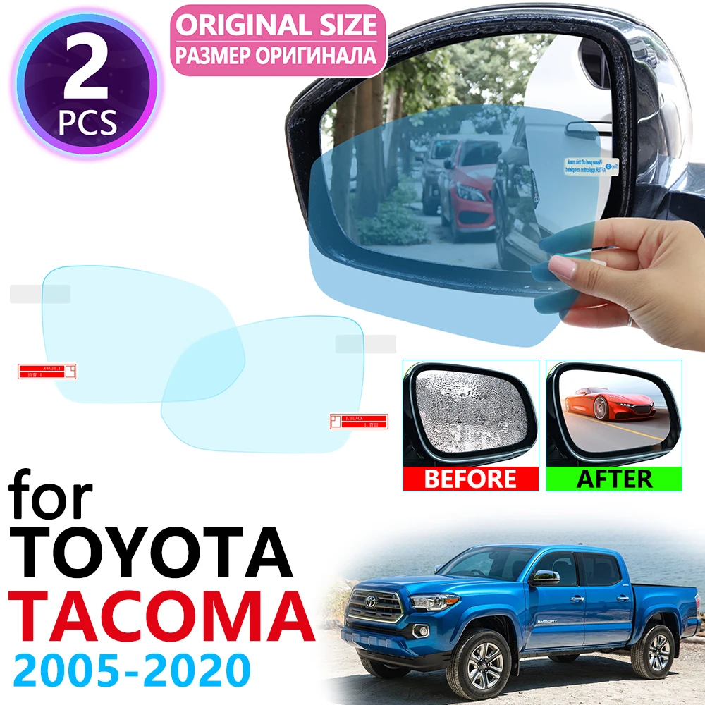 Для Toyota Tacoma TRD 2005 ~ 2020 полное покрытие для зеркала заднего вида противотуманные