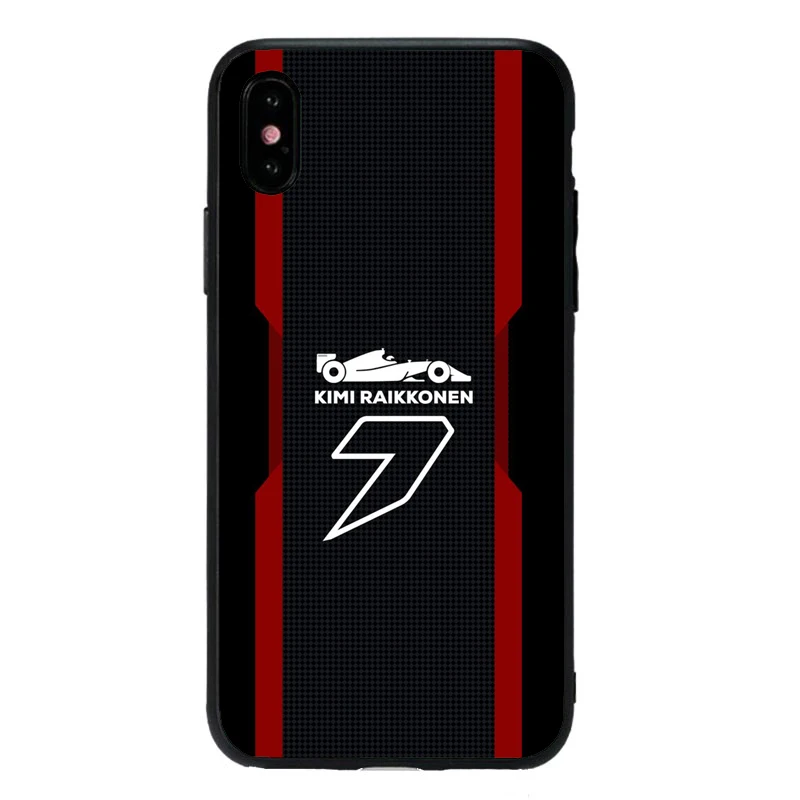 Силиконовый мягкий черный чехол для телефона Formula 1 Racing F1 для iPhone X XS MAX 6 6s 7 7plus 8 8Plus 5 5S SE XR 10 11 11Pro MAX