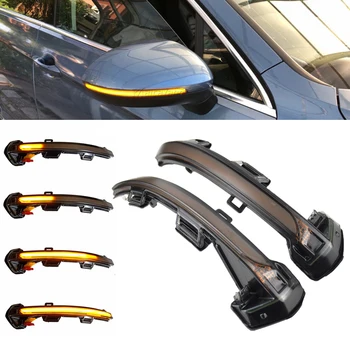 

Dynamic LED Turn Signal Light Side Mirror Indicator Sequential Blinker For VW Arteon 2018 2019