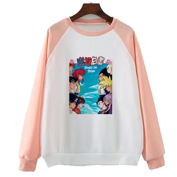 

Yuyu Hakusho Dragon Ball Sweatshirts Women Gothic Girls Hoodies Hip-Hop Oversize Streetwear Harajuku Hoody