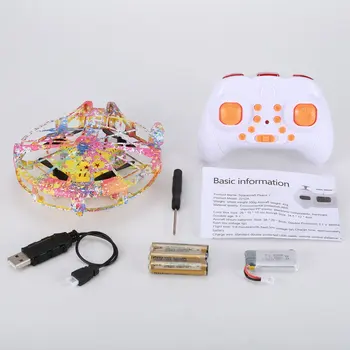 

2019 2.4G 6 Channels High Speed Gyro Instrument Height 90 Degrees Smart Stop Headless Mode 3D Flips Four-axis Aircraft RC Drone