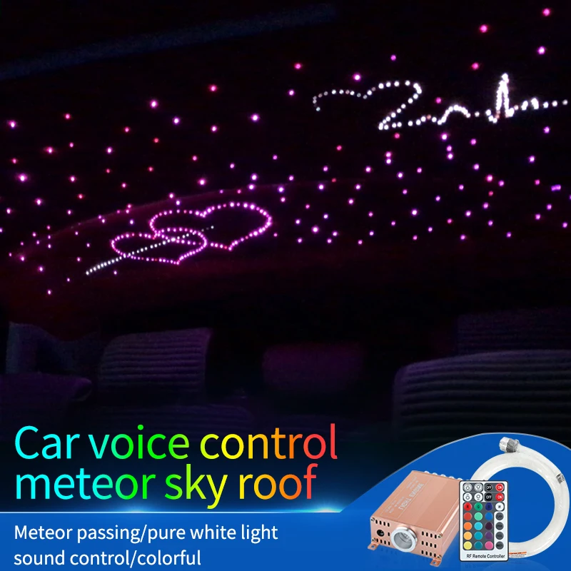 

Потолок автомобиля, звездное небо, метеорит, оптоволоконный свет, голосовое управление, бег, звездное небо, модифицированный цветной атмосферный свет