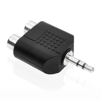 

Connecting Accessories Male To Female Stereo Universal Metal Stable Durable Twin Phono Convert Audio Plug