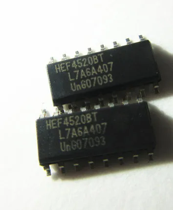 10 шт./лот HEF4520BT SOP14 HEF4520 HCF4520 CD4520BM IC двойной бинарный счетчик новый оригинал в