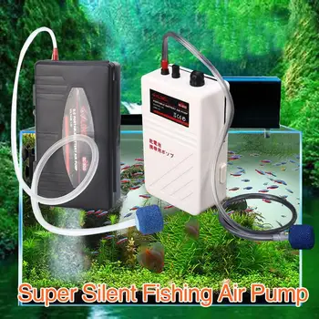 

Fishing Air Pump Aerator Quiet Aquarium DC800 Fresh Fish