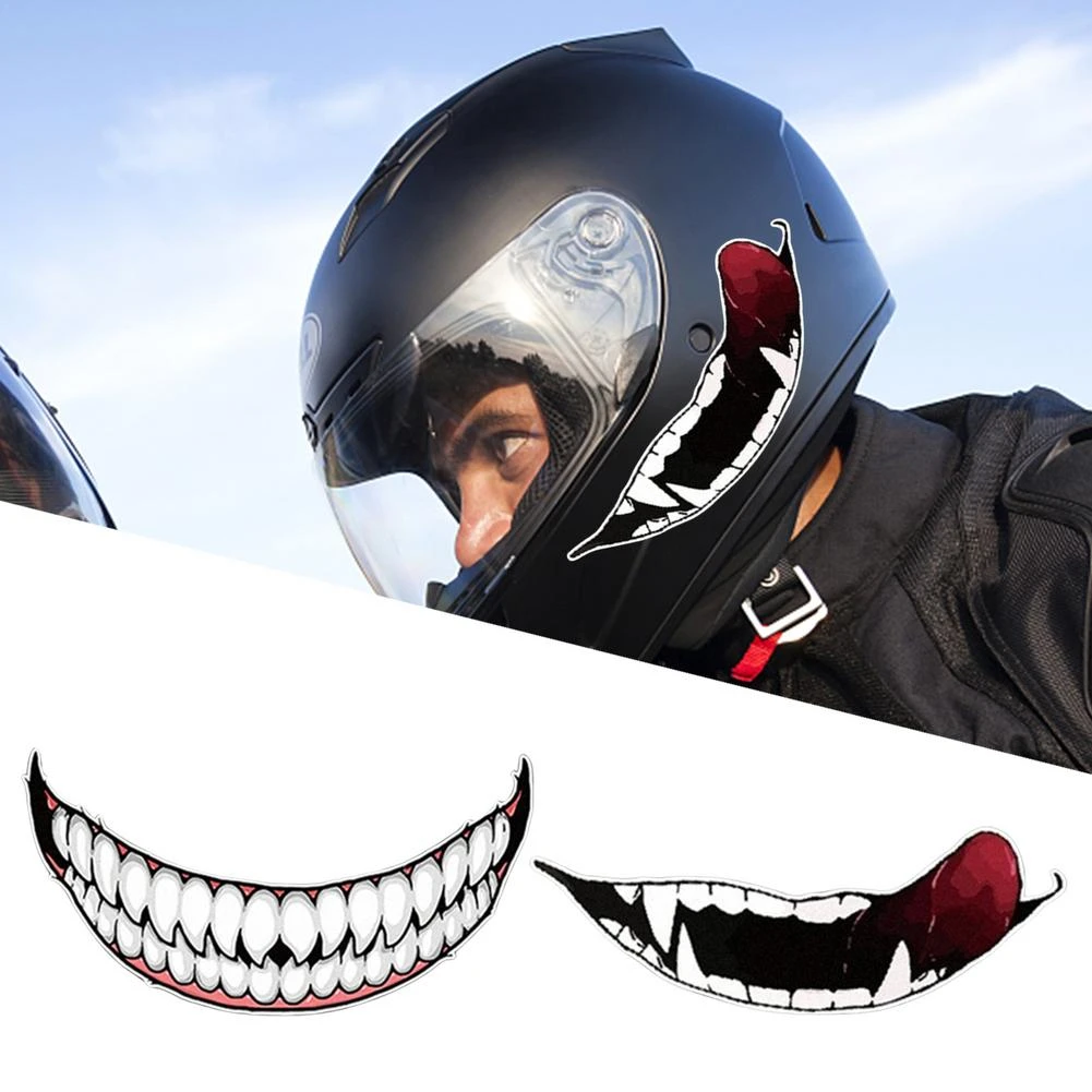 VENOM TEETH Motorcycle Helmet Decals ubicaciondepersonas.cdmx.gob.mx