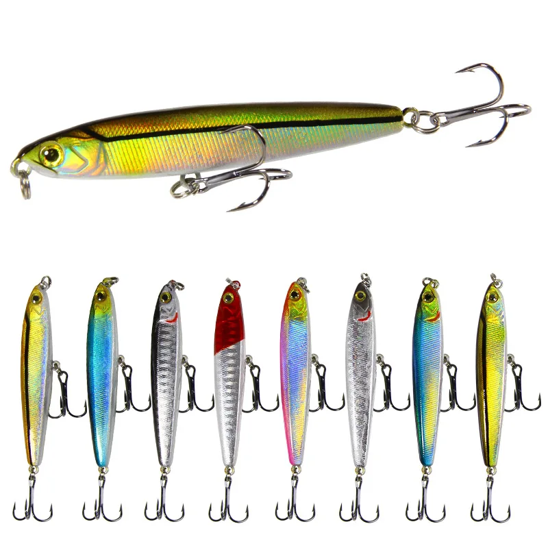 

Pencil Sinking Fishing Lure Weights 14/18g Bass Fishing Tackle Lures Fishing Accessories Saltwater Lures Fish Bait Trolling Lure