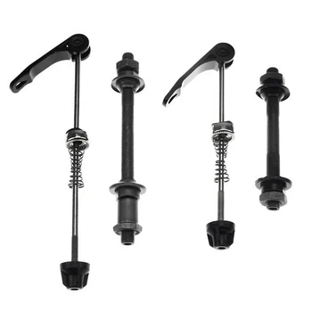 

Bike Axle Quick Release Front Rear Bicycle Axle Wheel Hub Fit for Road Bike, Mountain Bike, MTB, BMX 1 setMUSIC