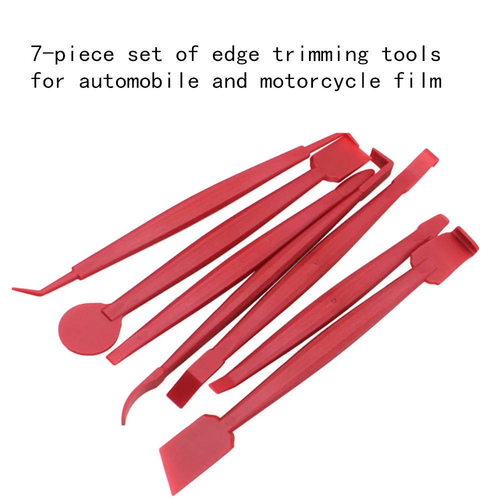 7pcs set car vinyl wrap film squeegee scraper tools edge closing tool