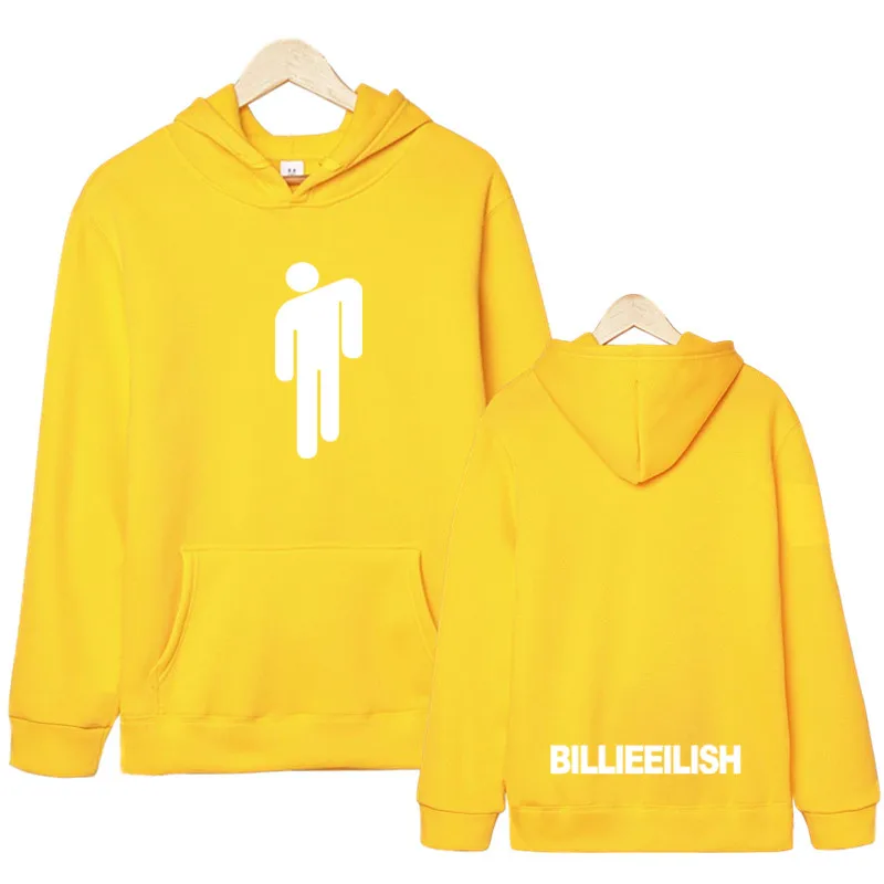 Billie Eilish, модные брендовые мужские толстовки, осенние и зимние мужские повседневные уличные толстовки, свитшоты, мужские толстовки, Топ