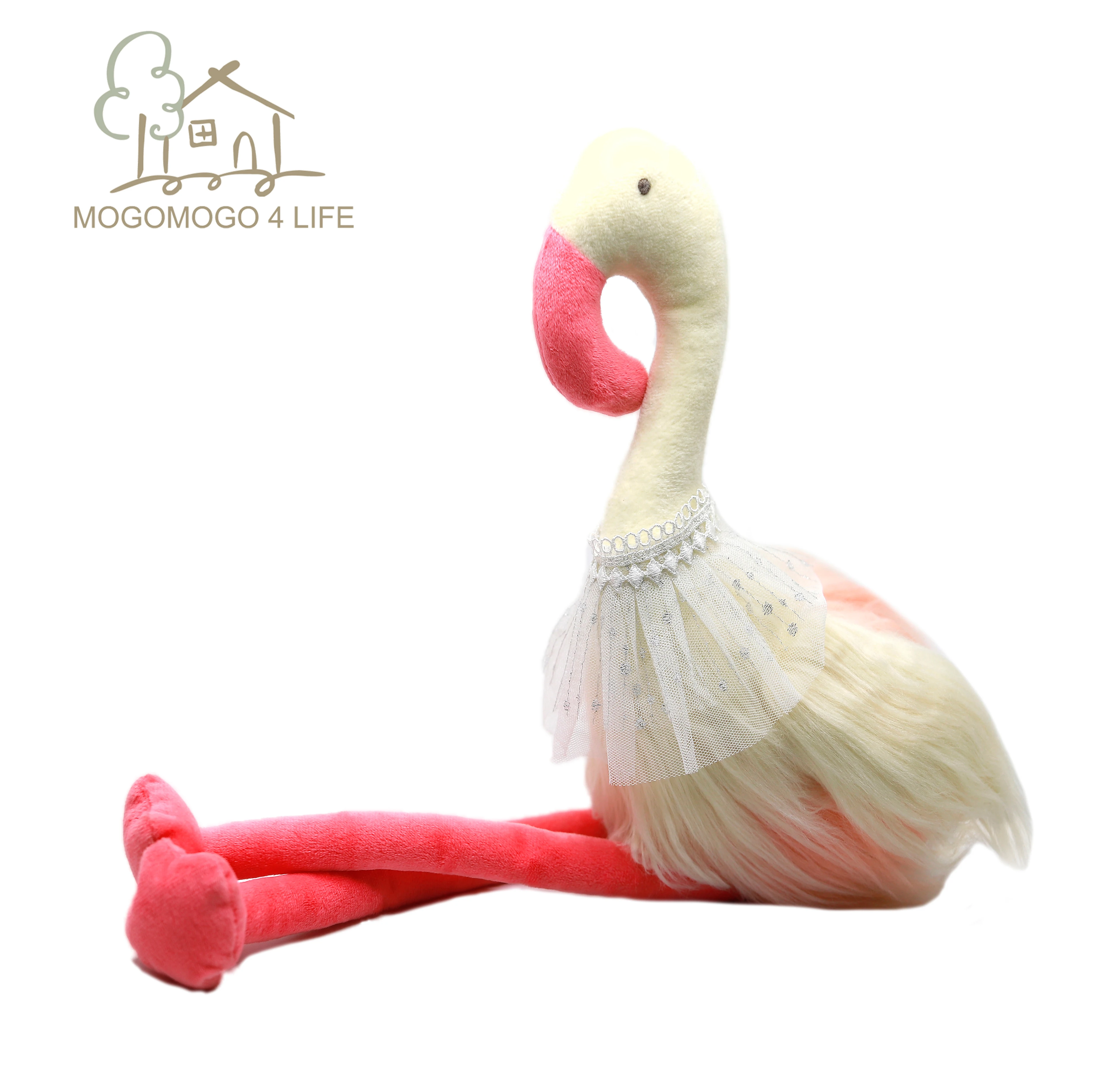 large swan stuffed animal