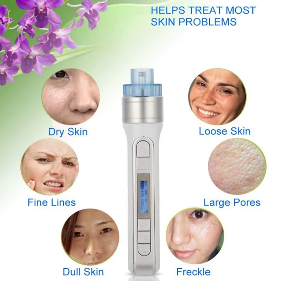 Injector Gun with Electric Intelligent Automatic for Facial Injection Hyaluronic Acid Wrinkle Anti-aging Pigment Acne Removal Fa