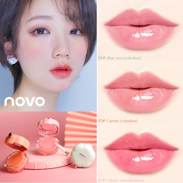 Natural Plant Repair Lip Membrane Moisturize Nutritious Sleeping Lips Care Lasting Brighten Skin Improve Lip Lines Lip Balm 4
