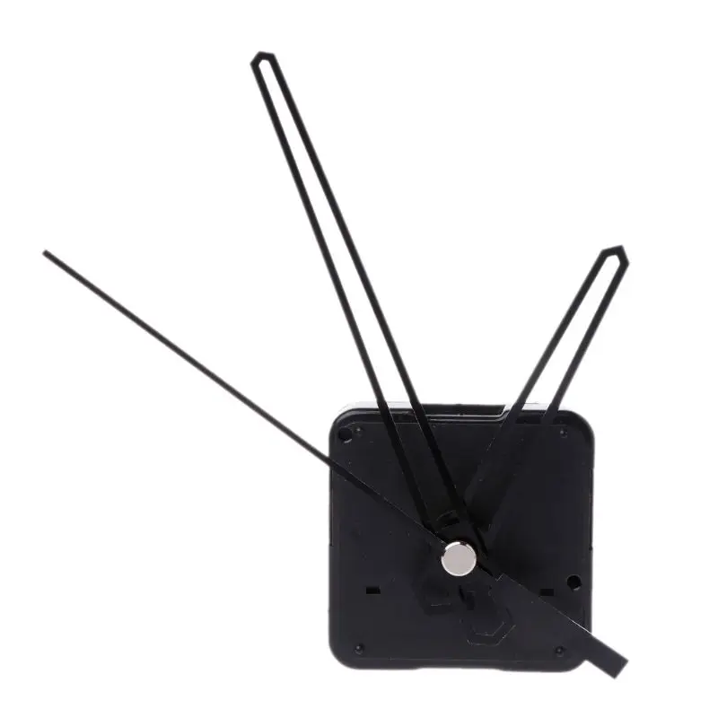 DIY Quartz Clock Movement Mechanism Non Ticking DIY Wall Clock Mechanisms with Hands Set for Repair Parts Replacement 
