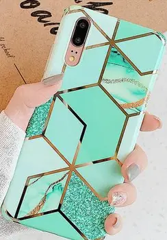 

CUIMENG Marble Flower Case For Galaxy WQ027