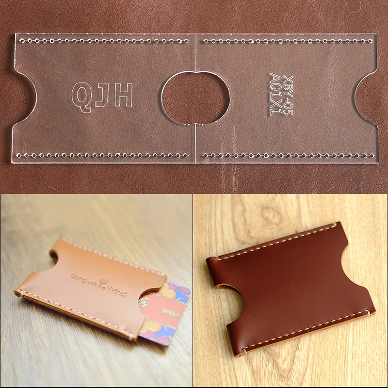 Acrylic Laser Leather Craft Template Set