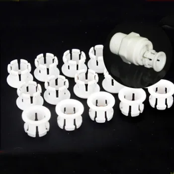 

100Pcs 1/4 '' 3/8 '' White Inside Claw Clasp Retaining Ring for RO Water Filter Reverse Osmosis System PE Pipe Quick Connector