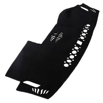 

DWCX Black Polyester Car Dashboard Sun Cover Mat Pad Fit for Land Rover LR2 Freelander 2 2007 2008 2009 2010 2011 2012 2013 2014