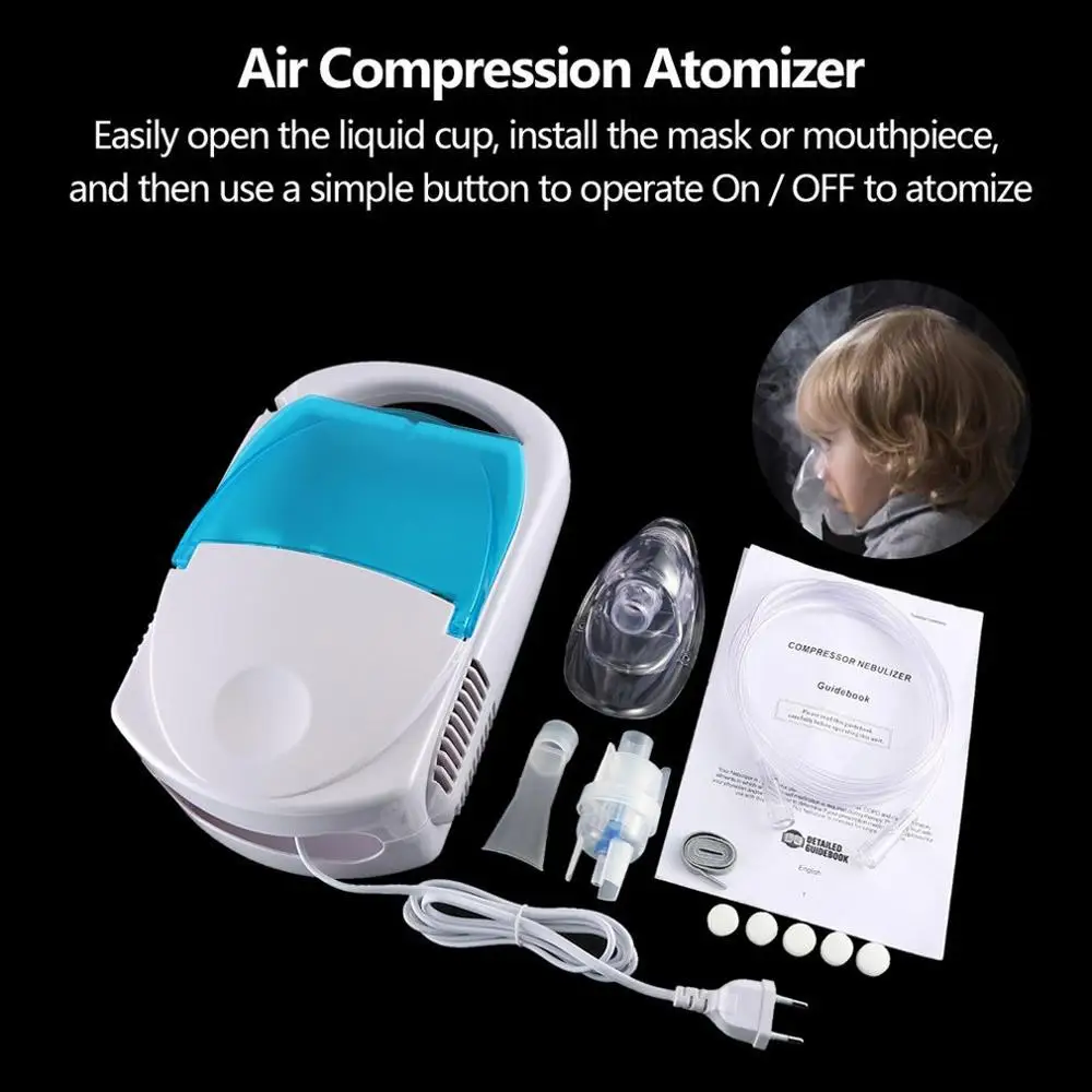 

Nebulizer Children Adult Atomizer Inhalation Air Compression Atomizer To Provide Professional Fashion