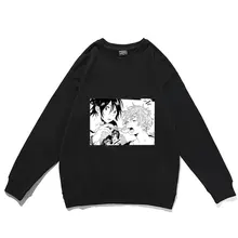 2021 novo anime umibe sem etranger moletom hashimoto shun e chihana mio impressão pulôver moda masculina de grandes dimensões streetwear