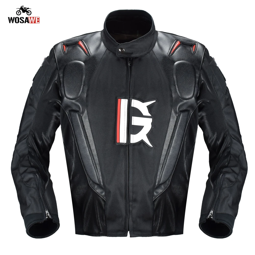 Куртка из искусственной кожи для мотокросса GHOST RACING защита мотоцикла сезона от