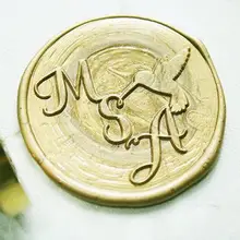 Свадебный Пригласительный воск комплект печатей печать приглашения/Индивидуальные инициалы с птичьим воском печать штамп