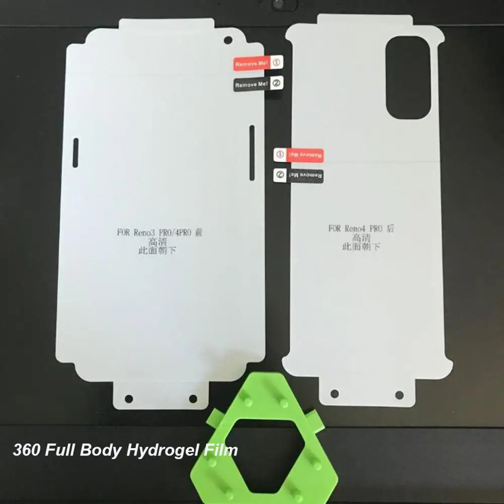 Гидрогелевая пленка 100D с полным покрытием для OPPO Find X3 pro X2 Pro Reno 5 4 3 | Мобильные