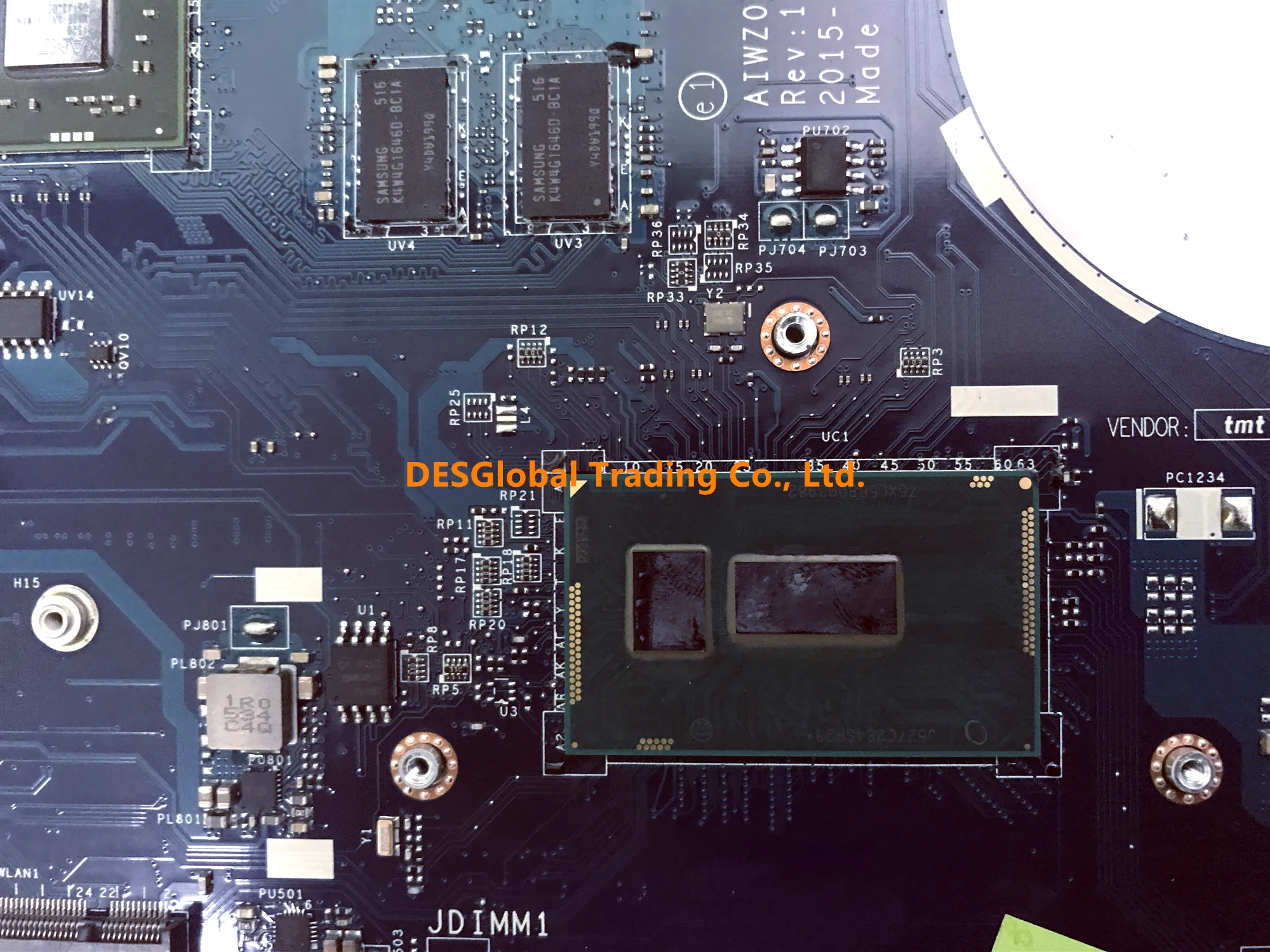 price cut  For Lenovo Z51-70 Laptop Motherboard SR23Y I5-5200U AIWZ0/Z1 LA-C281P Mainboard Fully Tested Fast S