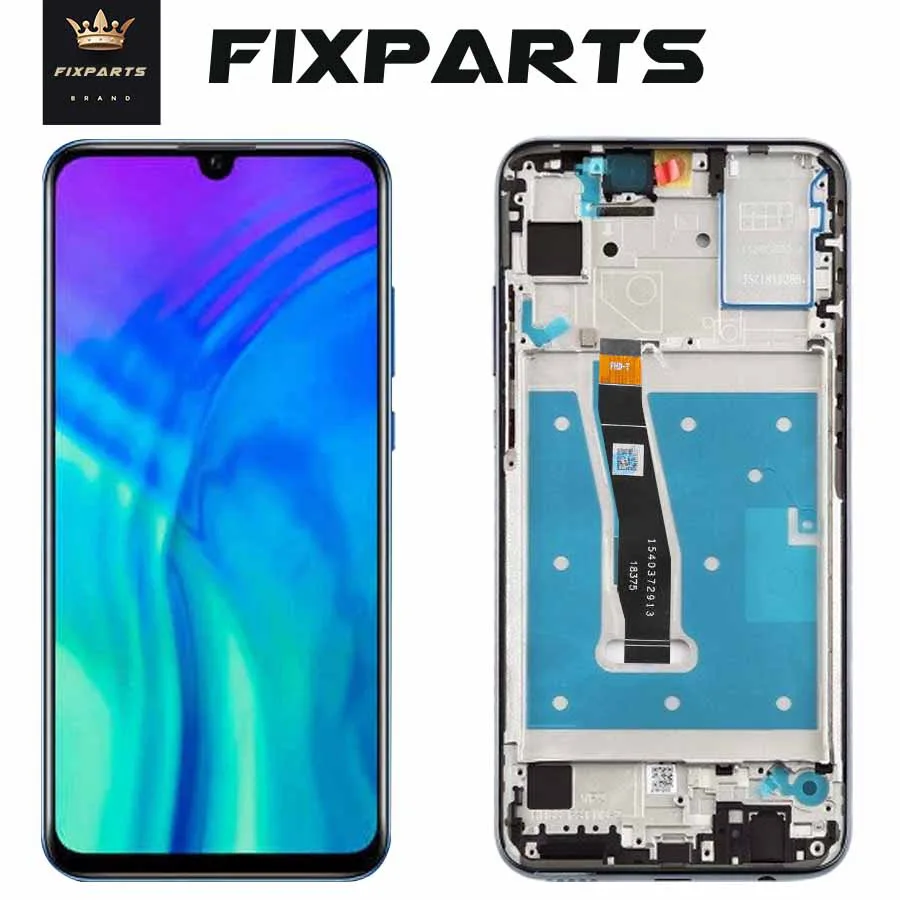 Оригинальный ЖК дисплей для Honor 20 Lite Huawei 20i HRY LX1 сенсорный экран дигитайзер LX2 L21