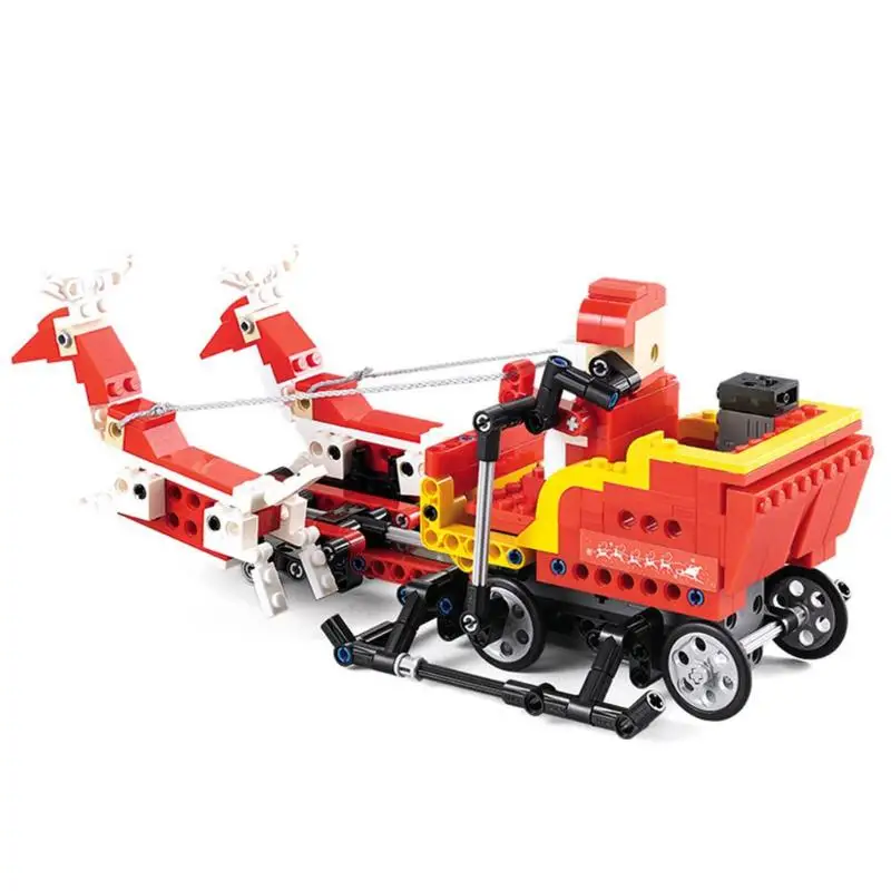 Christmas Series Assembled Man Santa Claus Building Blocks DIY Bricks Toys For Children Educational Toys Christmas Gifts