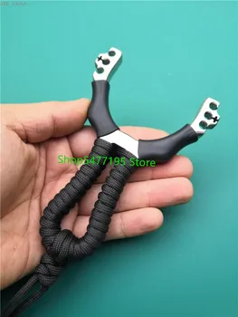 

Outdoor H6 Beads-stuck Hunting Slingshot Velocity Elastic Slingshot Rubber Band For Catapult Hunting Camping Edc Outdoor Tools