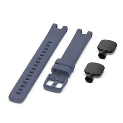 Colorful Waterproof Silicone Wristband Replacement Strap - Garmin Lily (Blue Grey)