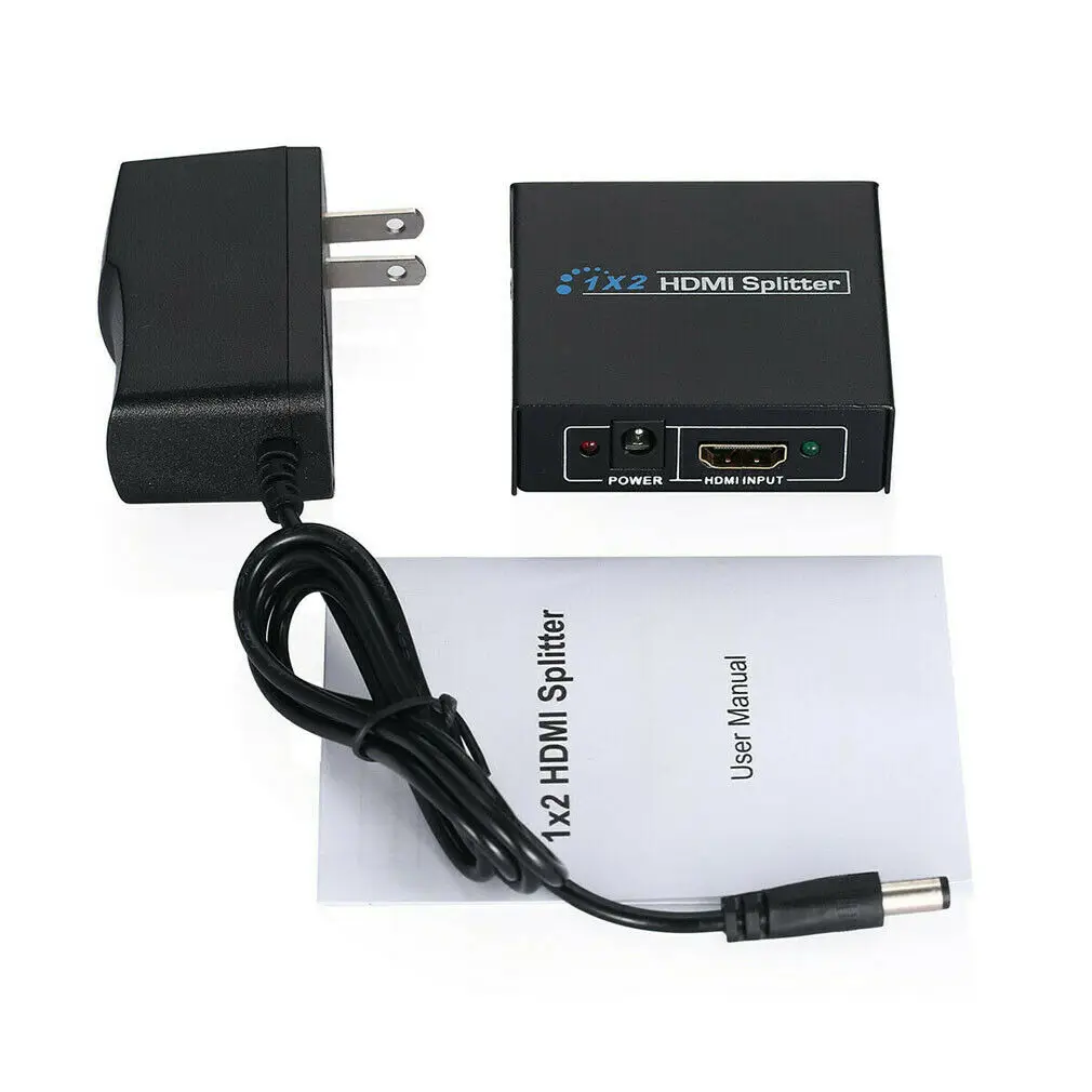 HDMI 1 в 2 из 1080p 3D 4K 1x2 hdmi-разделитель усилитель повторитель переключатель